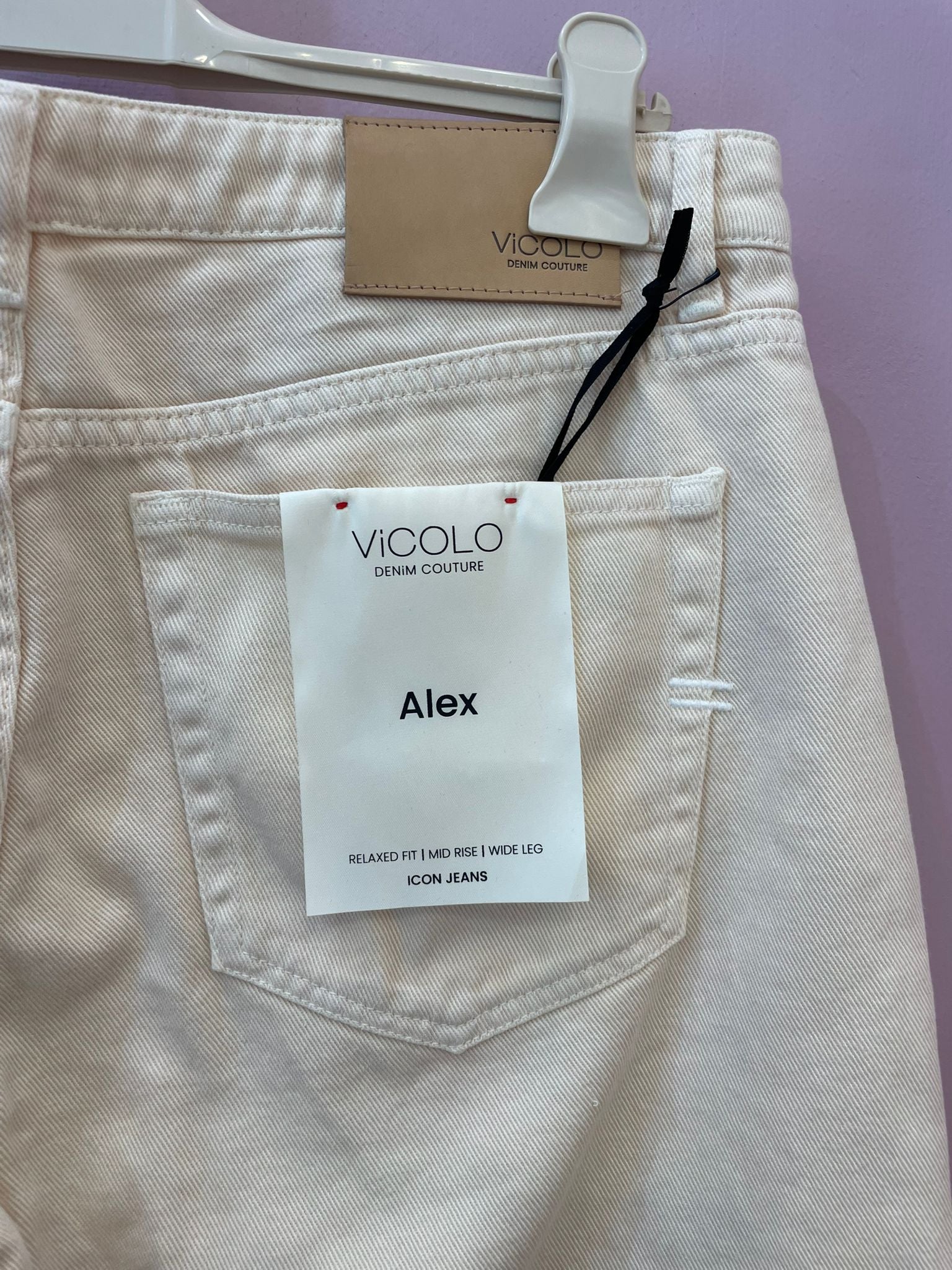 Jeans Alex vaniglia Vicolo