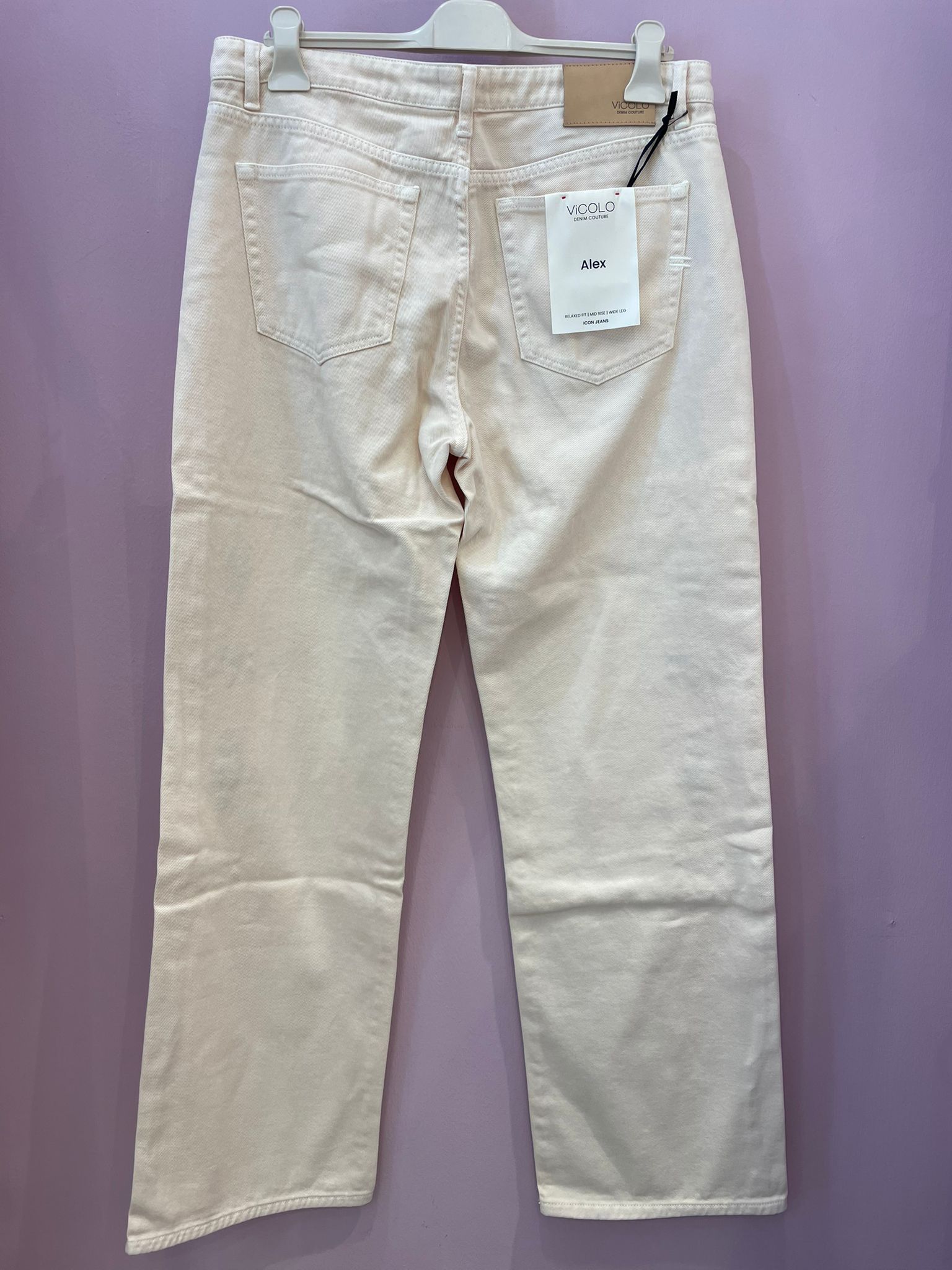 Jeans Alex vaniglia Vicolo