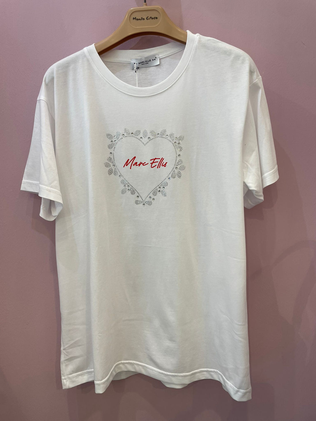 T-shirt bianca marc ellis  Firenze
