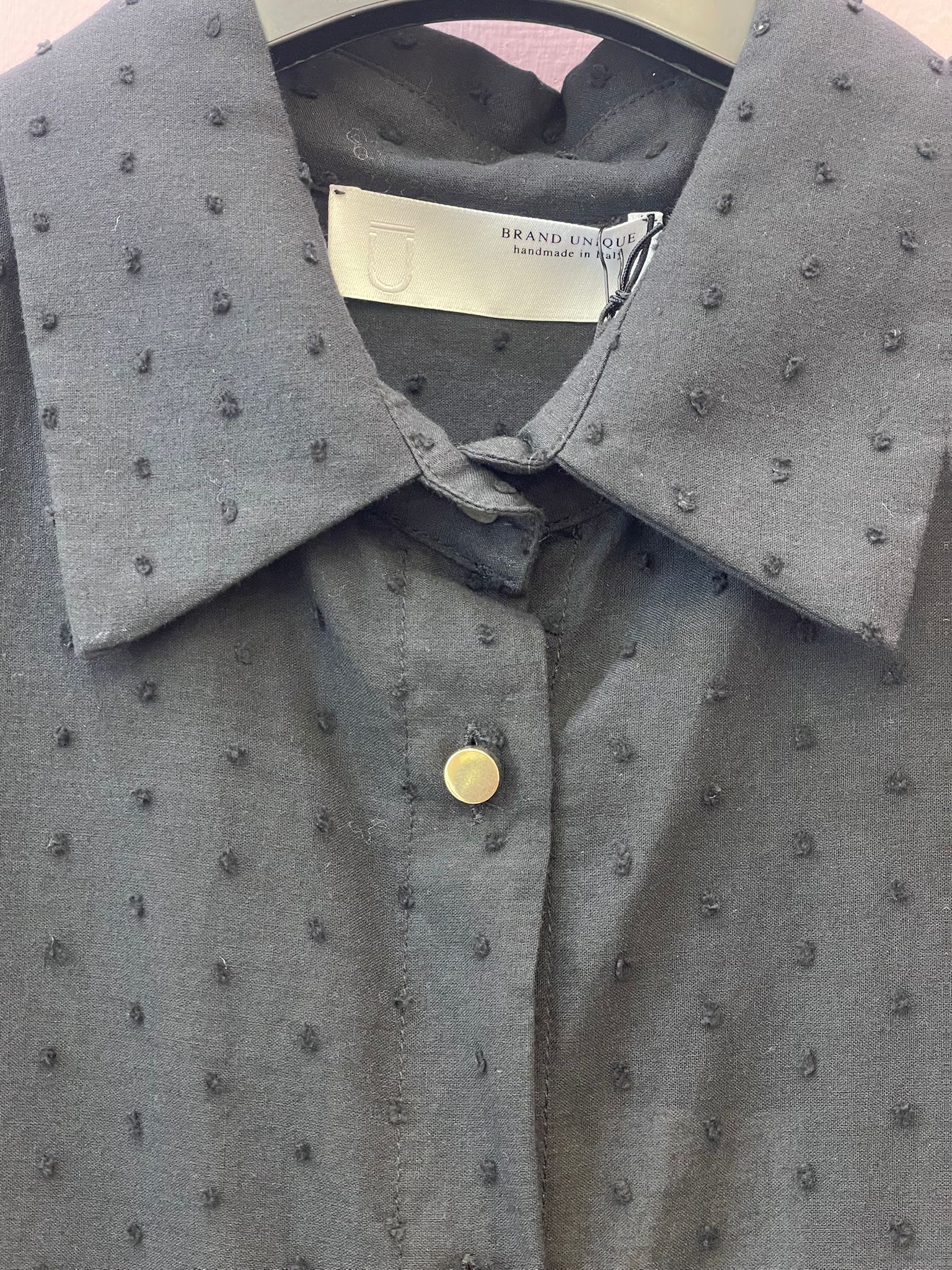 Camicia nera San gallo  Brand Unique