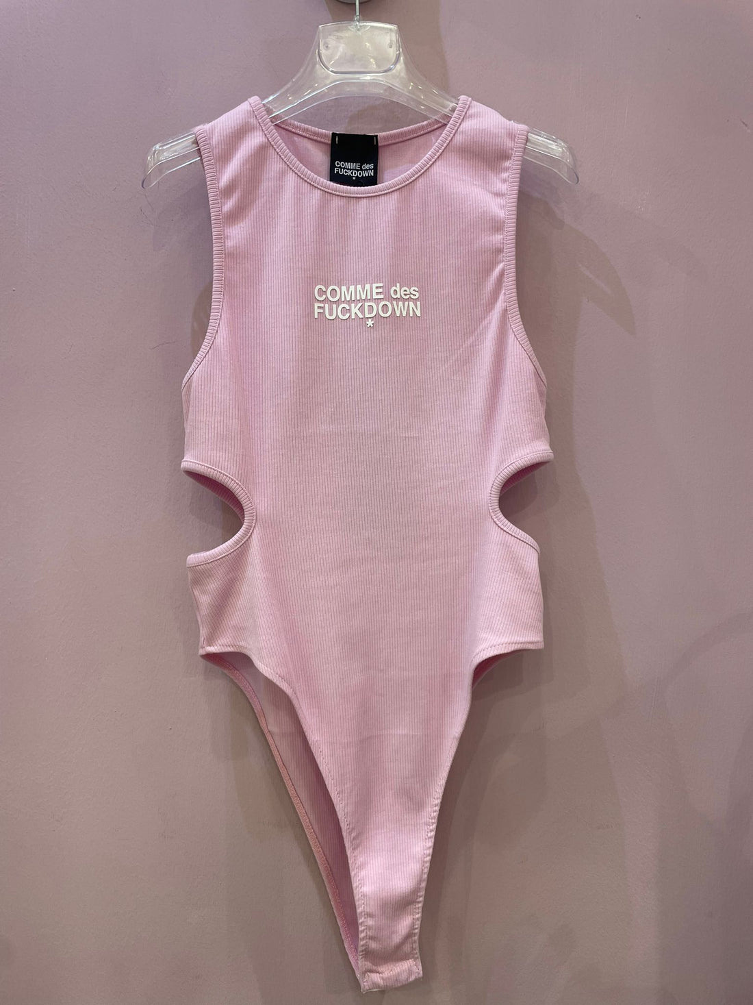 Body rosa tiarie COMME des FUCKDOWN