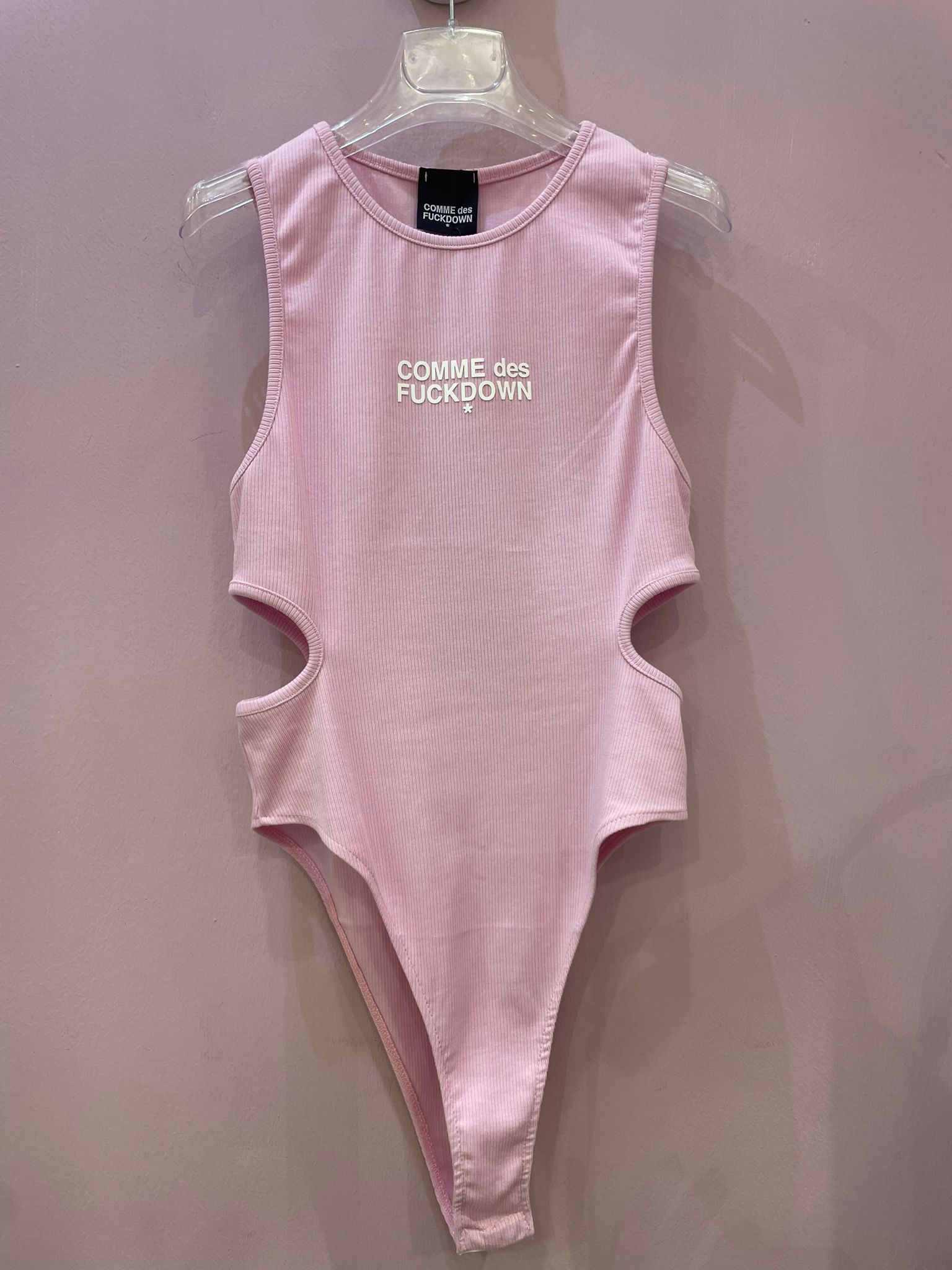 Body rosa tiarie COMME des FUCKDOWN