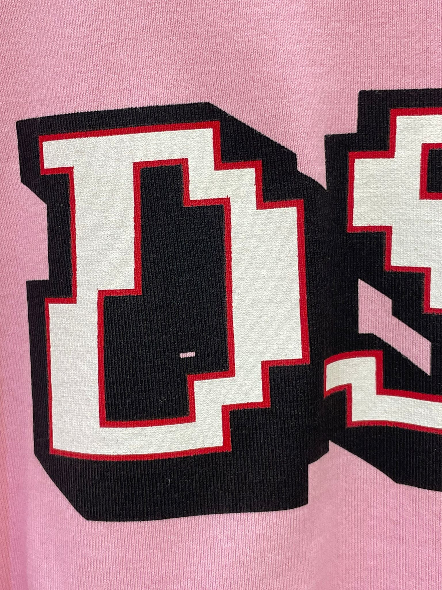 Vestito T-shirt DSQ2 rosa