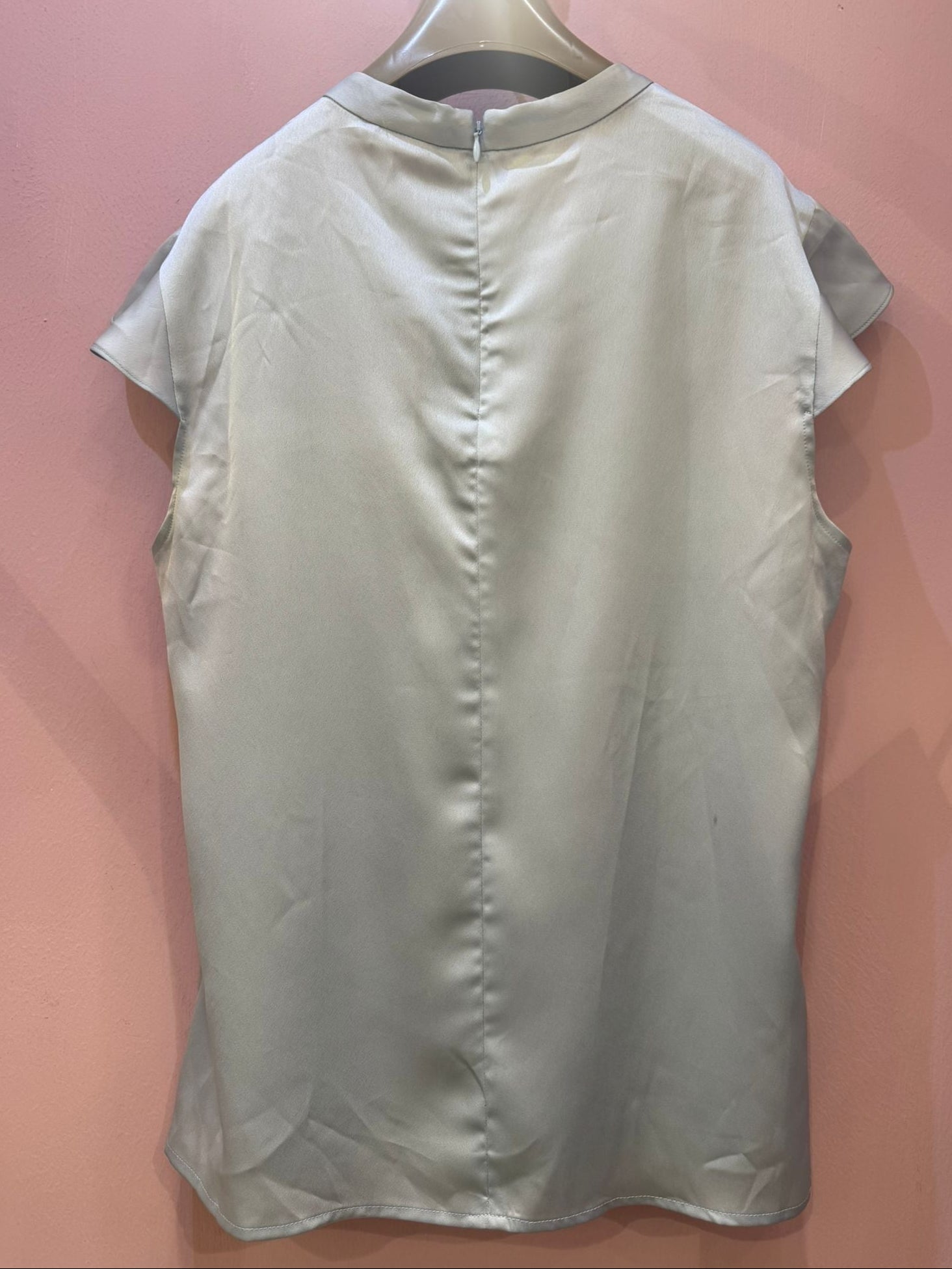 T-shirt Marciano Guess elegante in raso celeste