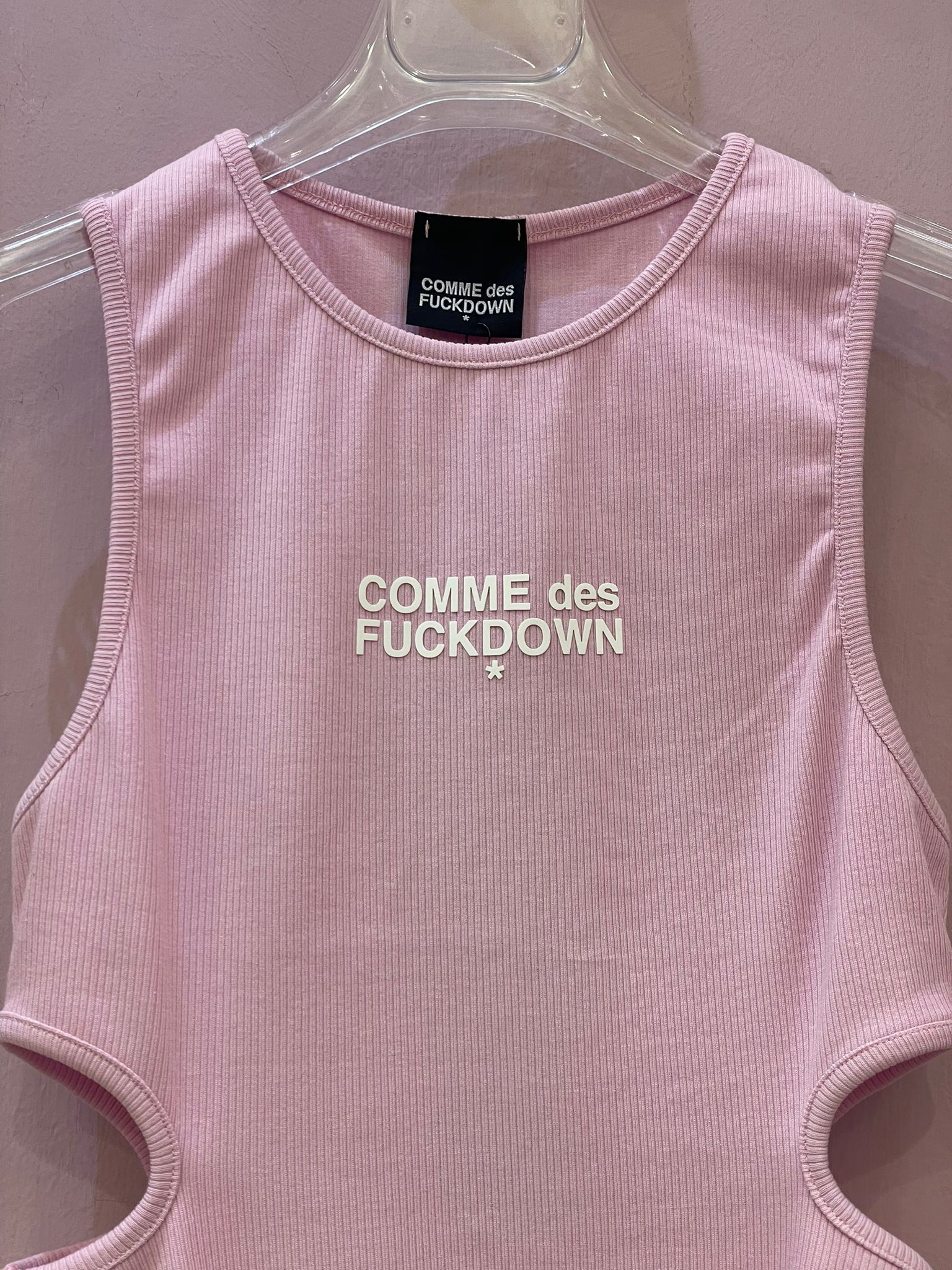 Body rosa tiarie COMME des FUCKDOWN