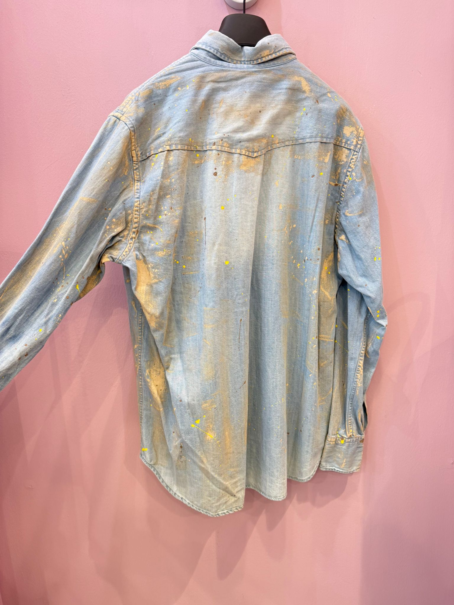 Camicia in denim front street8