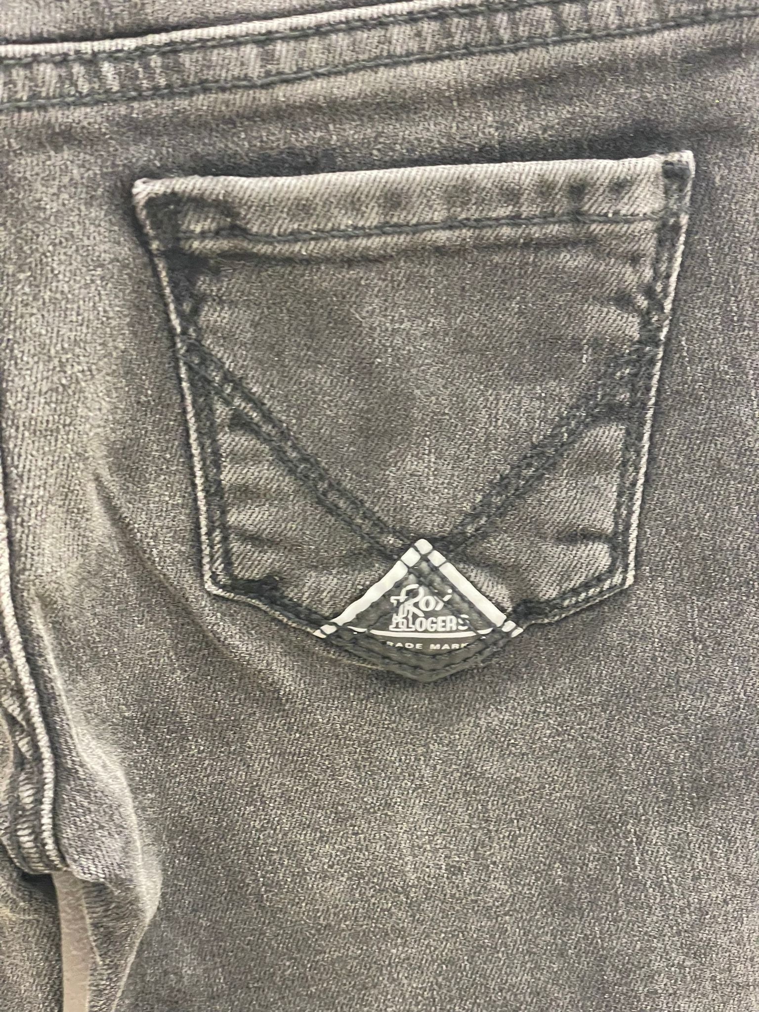 Jeans Roy roger’s bimba Neri elasticizzato rock 6 anni