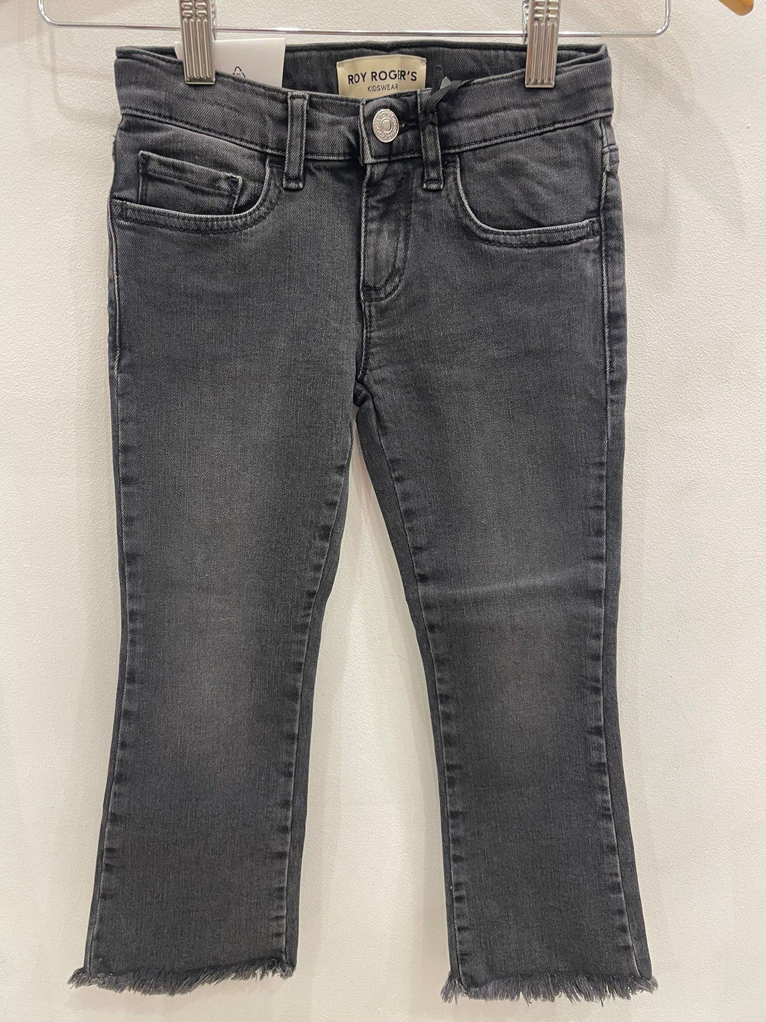 Jeans Roy roger’s bimba Neri elasticizzato rock 6 anni