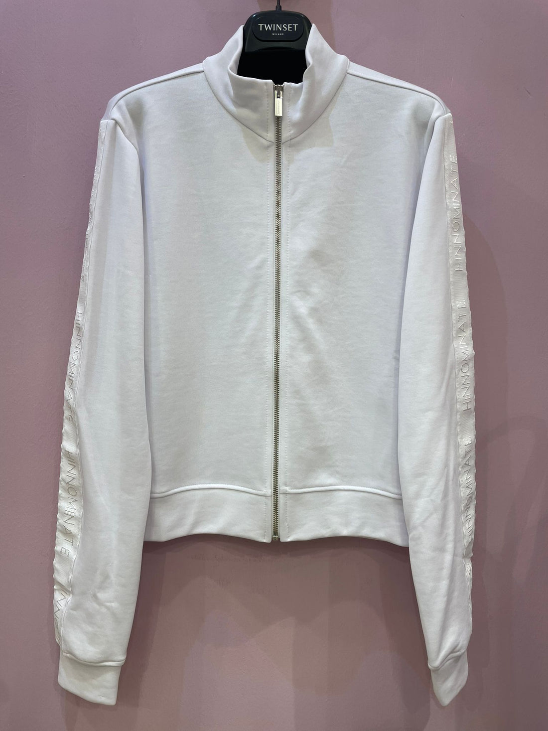 Giacca felpa con zip in triacetato  HINNOMINATE