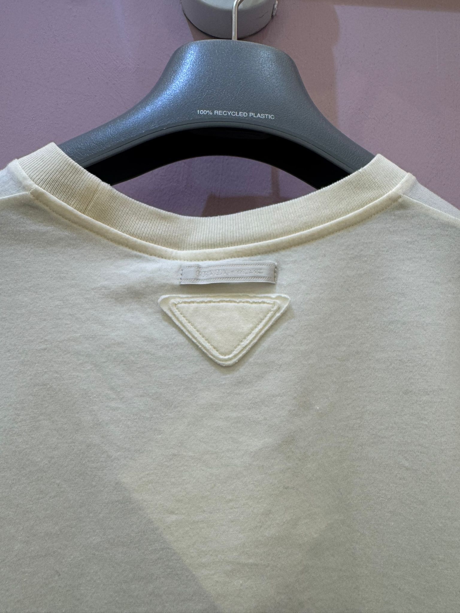 T-shirt Prada Milano in cotone