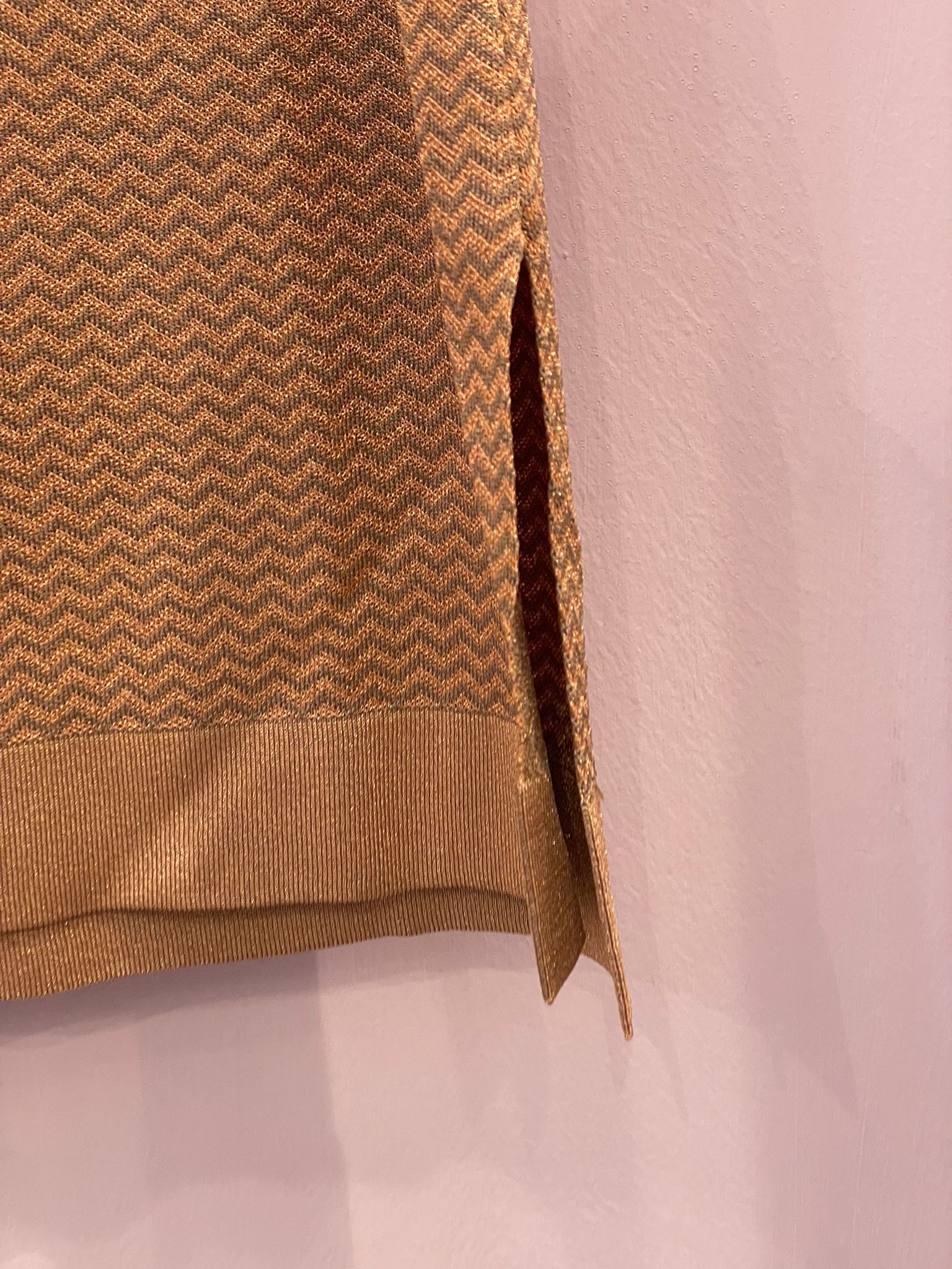 Maglia a gilet MAIDAMILA elasticizzata con micro glitter