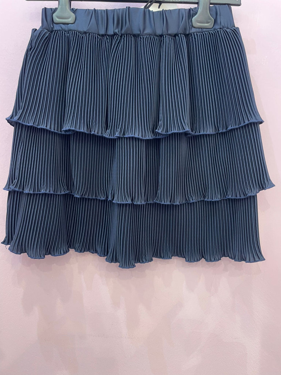 Gonna blu navy a balze Vicolo